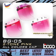 BOGO VISOR BG-05 2-TONE 2TONE PINK, PINK/MAGENTA/WHITE-CAP FOR MS88, MHR, SGV