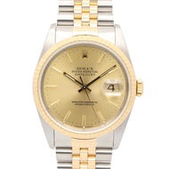 【二手】ROLEXDatejust L 系列 16233 CH/BA K18（黃金）不鏽鋼男士腕錶