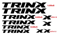 TRINX Sticker Decal for Mountain Bike and Road Bike (Sticker cut out)