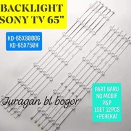 LAMPU LED BL BACKLIGHT TV SONY KD-65X8000G KD-65X750H 65X8000G 65X750H