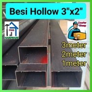 Besi Hollow 3"x2" Panjang 2.9meter Thickness 1.2mm