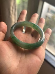 (香港證書)緬甸53貴妃翡翠手鐲