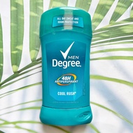 ผลิตภัณฑ์ระงับกลิ่นกาย Degree® Men Cool Rush® 48H Antiperspirant 76g โรลออนสติ้กสำหรับผู้ชาย ไร้คราบ