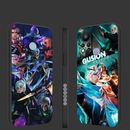 Redmi 9T 9 Power 10A Note 9s ML Gusion Skin Mobile Legends Hero MLBB EVX01 Soft Phone Case Square Ed