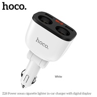 Hoco Z28 Car Charger 2 USB Ports Led Screen - Home