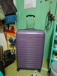 紫色 DELSEY 30吋 萬向輪行李箱