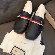 正版 Gucci Loafers 全新 真皮 皮鞋