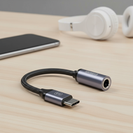 Essager USB C to 3.5mm AUX Adapter Cable, DAC Audio Converter Earphone Connector