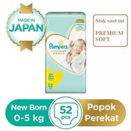 Promo Dijual Pampers Popok Perekat Nb-52 Premium Soft - Newborn Bayi B