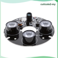 [CuticateddMY] IR 3 LED Infrared Lamp Board Module for Day Camera Security Camera High Definition IR