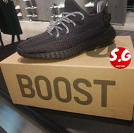 S.G Adidas Yeezy Boost 350 V2 Black 黑天使 鞋帶反光 FU9006