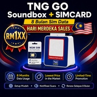 TNG GO Soundbox + Unifi SIM Valid Until May 2027 | TNG Business Merchant Set