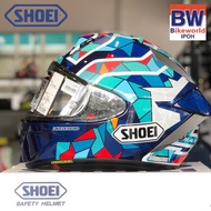 SHOEI X-15 MARQUEZ BARCELONA TC-10 ORIGINAL [BikeWorld IPOH]