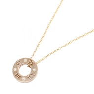 【二手】Tiffany & Co.) 項鍊與耳環套裝，4顆鑽石項鍊，頸圍40.5厘米，18K黃金，4顆鑽石耳環