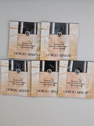 ⛔ Reserved 特價 Giorgio Armani 試用 Luminous silk perfect glow flawless foundation sample 1ml x5pcs tota