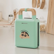 蠟筆小新熱壓吐司機-烤吐司機 熱壓三明治 鬆餅機 蠟筆小新吐司機