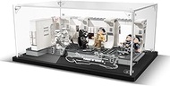 cooldac Acrylic Display Case Compatible with Lego 75387 The Tantive IV, Dust-Proof Showcase, High Re