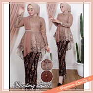 Cool Kebaya Set, Latest Model Aurora Kebaya Set, Aurel Shawl,/ Kebaya, Blouse, Aurel Shawl,/, Kebaya
