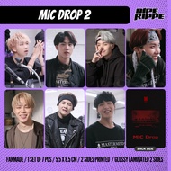 Bts PHOTOCARD - MIC DROP BANGTAN