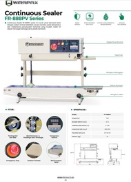 Continuous Sealer Horizontal Wirapax FR-888PV