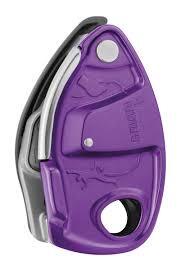 PETZL GriGri Plus Climbing Belay Device - Purple