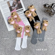 13DE MARZO HEART BEAR SOCKS