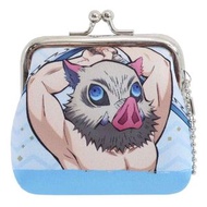 日本進口 - 鬼滅之刃 鬼滅の刃 日版 戶外 便攜 金屬 啪扣 散紙包 零錢包 多功能 收納袋 銀包 匙扣 匙鍊 惡魔殺手 鬼殺隊 2021 (嘴平伊之助)