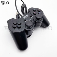 Tay Cầm Chơi Game Đơn Có Rung Cổng USB - Gamepad Cho PC Laptop Chơi FO4 Genshin Impact
