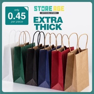 Store Age [100pcs] CHEAPEST ON SHOPEE Colour Paper Bag with 120gsm Japan Paper Doorgift, Paper Bag D