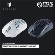 Tecware PULSE Elite Wireless Gaming Mouse - Black / White # TWAC-PULEL-BK / TWAC-PULEL-WH