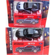 Maisto 1-64 Speed Icons 2025 Ford Mustang GTD (Grey / Black) 7.5cm Diecast Car