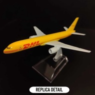 1:400 Scale Metal Aircraft Replica DHL Boeing 757 Airplane Diecast Model Plane Aeroplane Home Offic