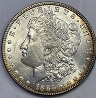 USA Morgan Dollar 美國 摩根銀幣 – 1886 老銀幣