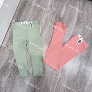 CottonOn thermal wool leggings with genuine surplus lace