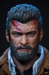 🔥[全新現貨] 淨頭雕 戰損版 1/6 eleven el1eve1n world box worldbox one toys logan wolverine 狼人 金剛狼 老狼 盧根 羅根 Hugh