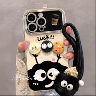 Mrhaha ốp cho Redmi 12 9C 9A Note 9 10 11 12 Pro 4G Xiaomi POCO X3 búp bê bánh quy hoạt hình dễ thươ