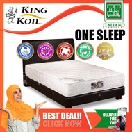 King Koil One Sleep 11 Inches Semi-Firm Chiropractic Spring Queen Mattress