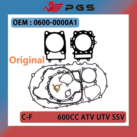 Original Full Engine Gasket Kit for CFmoto 600 X6 X-Lander U6 Rancher Z6 625 CF196 Gladiator 630 Goe