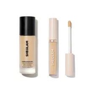 [2Pcs] Complexion Pro Matte เซ็ตรองพื้นและคอนซีลเลอร์ เครื่องสำอางแบรนด์ความงามและเมคอัพสำหรับผู้หญิ