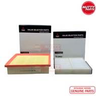 อะไหล่แท้ เซต กรองอากาศ กรองแอร์ MITSUBISHI NEW TRITON  NEW PAJERO MZ691070 MZ691065