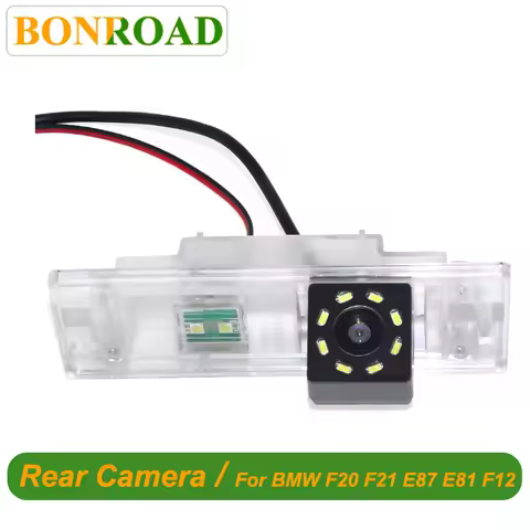 Bonroad Waterproof Car Reversing Camera For BMW 6 1 Series E87 E81 F20 F21 F12 F13 M6 i3 Z4 F06 Mini