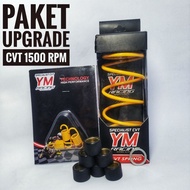 YM Racing Scoopy 2021-2025 CVT Upgrade Package – Roller + CVT Spring & Sentri 1000/1500rpm Upgrade C