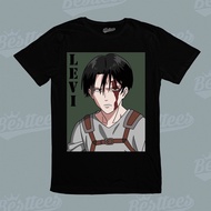 /Men/ Japanese Anime Attack On Titan Levi Ackerman Graphic T-Shirt
