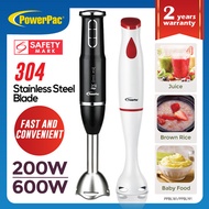 PowerPac Hand Blender with Stainless Steel Blade (PPBL181/PPBL191)