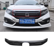 Carbon Fiber Front Grille Grills Body Kit For Honda CIVIC FC1 FK7 FK8 Car Decor Auto Accessories