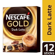 Nescafe Gold Dark Latte (12Sticks x 34g)