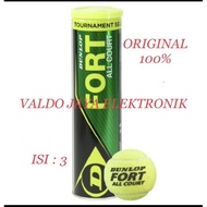 Dunlop Fort Tennis Balls, 3 Balls, Dunlop Fort Tennis Balls