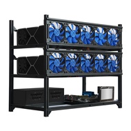 Kingwin Miner Rig Case Frame 12 GPU – Premium Stackable Aluminum Mining Rig Enclosure for Efficient 