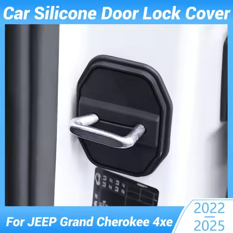 Car Door Mute Damping Cushion Door Lock Buckle Door Anti-collision Protective Cover For JEEP Grand C