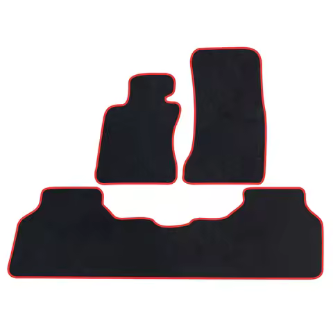 Car Floor Mats Carpet Rugs For BMW 5Series Standard(E60)2006-2010 Anti-slip Stylish Odorless Flame r
